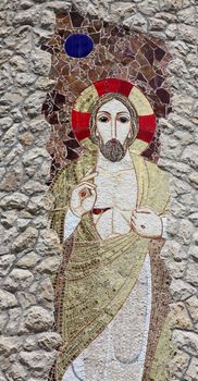 Jesus, the shrine of Our Lady of Lourdes in Vepric, Croatia