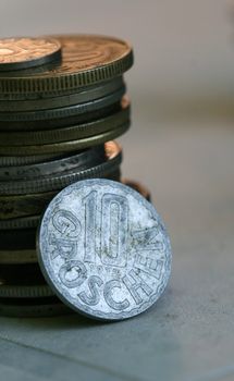Old coins from eu