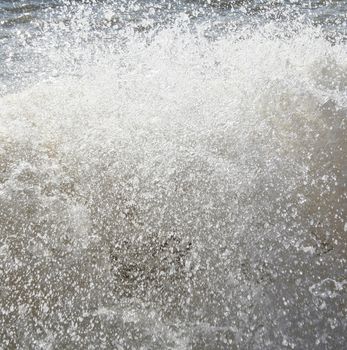 Ukraine. Crimea. Waves on Black sea
