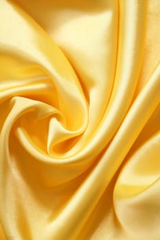 Smooth elegant golden silk can use as background 