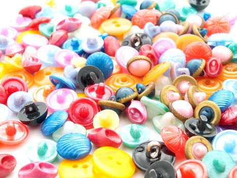 various sewing buttons
