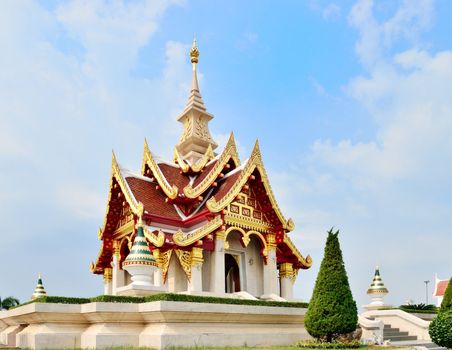 The Udonthani city pillar shrine,Udonthani, Thailand