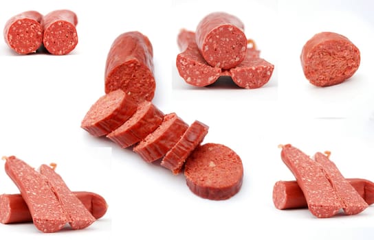 meat sausage salami
