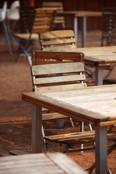 cafe interior background in deep of field