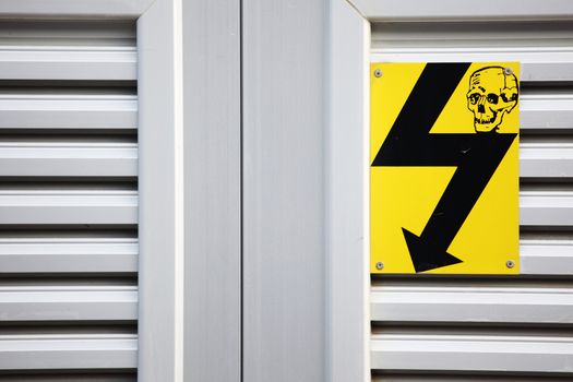 high voltage close up