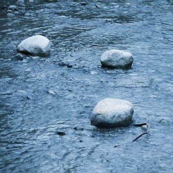 river in motion nature background
