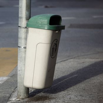 trash can close up