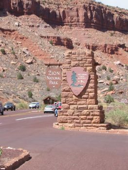 Zion National Park in Utah.