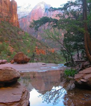 Zion National Park in Utah.