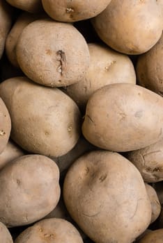 Potatos on display, Solanum tuberosum