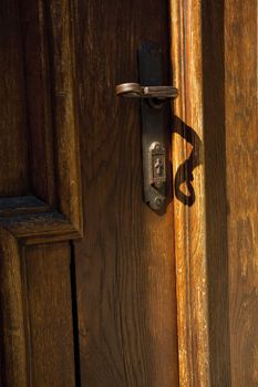 forged door handle