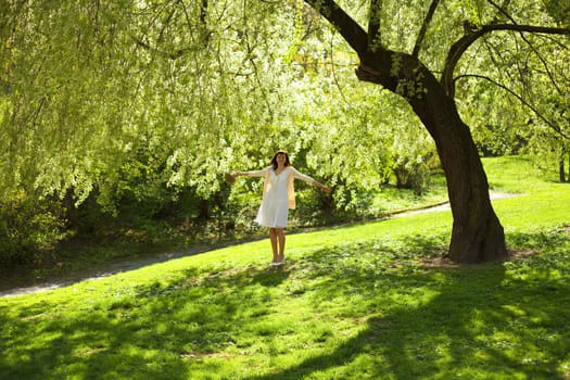 young bride stood under the greenwood tree