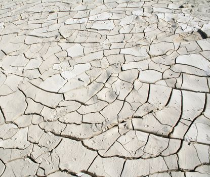Grunge cement with fissures texture can be used as background

