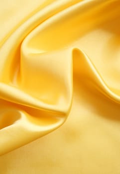 Smooth elegant golden silk can use as background 