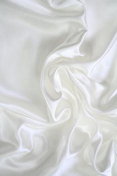 Smooth elegant white silk can use as wedding background