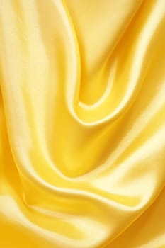 Smooth elegant golden silk can use as background 
