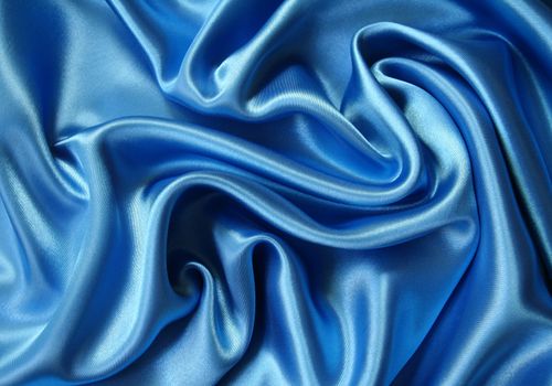 Smooth elegant dark blue silk can use as background Smooth elegant dark blue silk can use as background 
