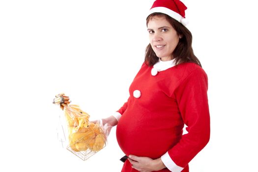 Mrs. Santa Claus pregnant