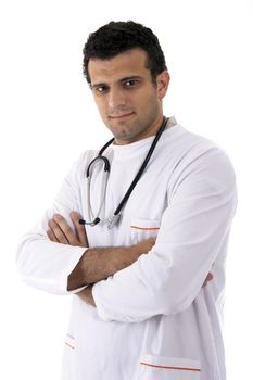 nurse on a white background