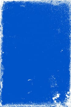 decorative points and rifts on sheet of the blue paper