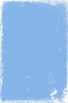 decorative points and rifts on sheet of the blue paper