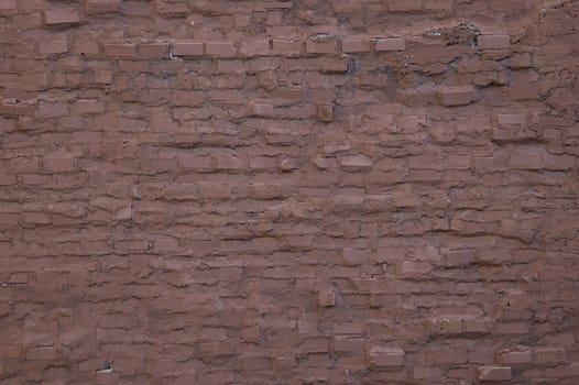 Red brick wall texture