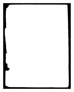 decorative frame on white background