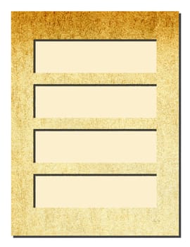 decorative frame on white background