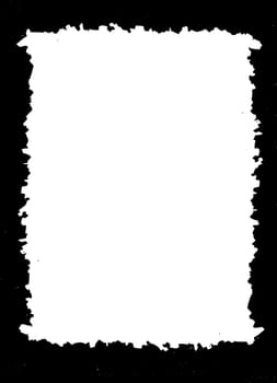 decorative frame on white background
