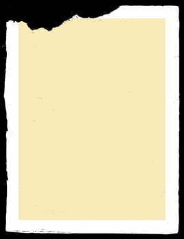 aging photographic paper. vector