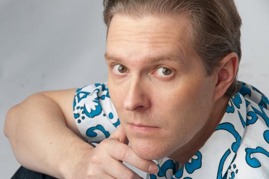 Portrait of middle-aged men
