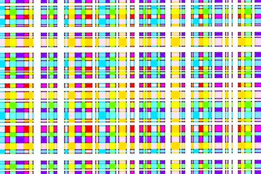 Seamless plaid pattern, abstract colorful grid background