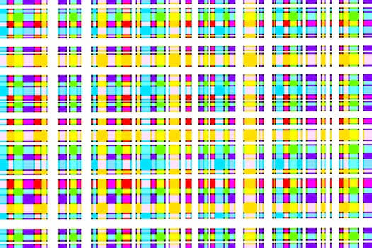 Seamless plaid pattern, abstract colorful grid background