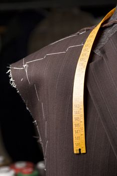 detail of tailors mannequin a Work in progress