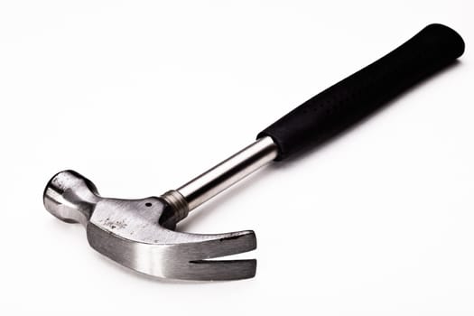 Hammer isolated over white background