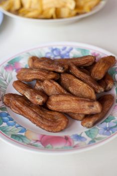 dried banana slices