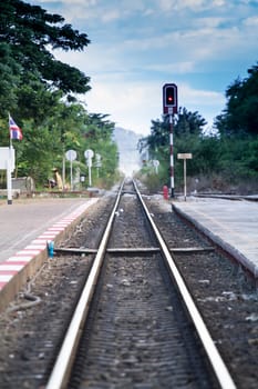Hua Hin City Thailand railway