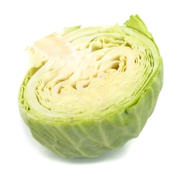 cabbage isolated on white background