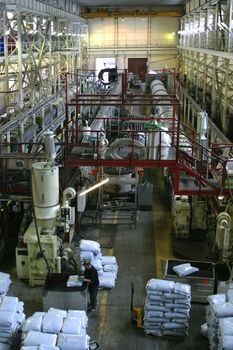 Factory of manufacturing of pipes from within