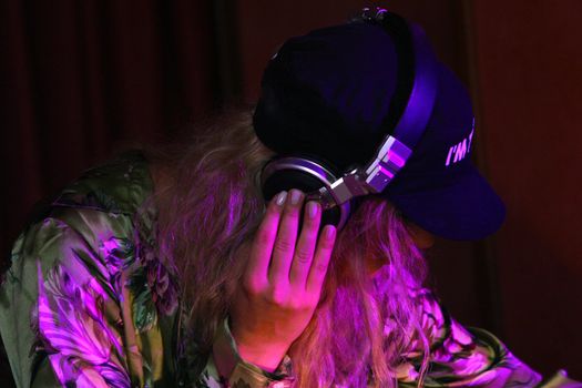DJ - girl at club