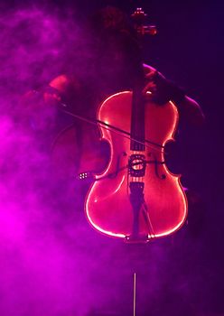 Concert of cult Finnish group "Apocalyptica" Perttu Kivilaakso