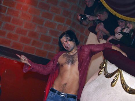 Known Ukrainian group " Ocean Elzy ". Svyatoslav Vacarchuk - vocal