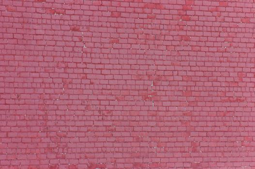 Old red/pink brick wall