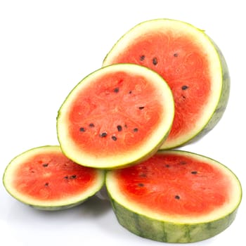 watermelon in white background