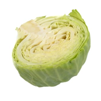 cabbage isolated on white background