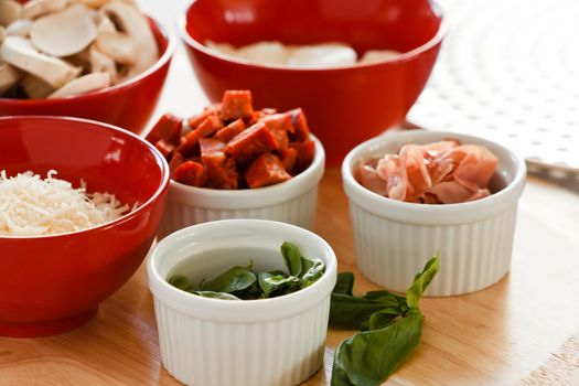 ingredients for pizza dressing