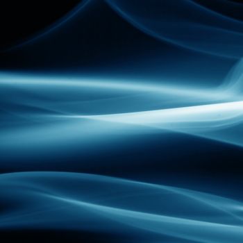 blue smoke abstract background close up