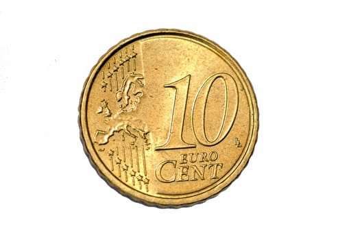 Ten Cent Euro Coin