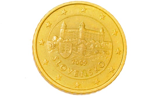 Slovakian Euro Coin