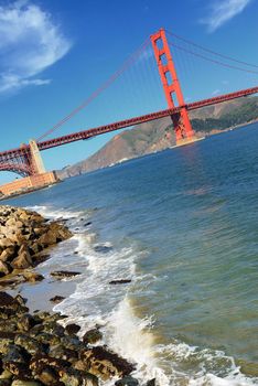 famous Golden Gate Bridge, San Francisco, USA